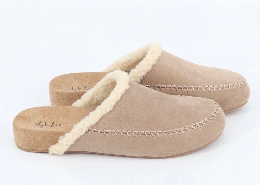 Style & Co. Brooklynn Mule Slippers Size 9
